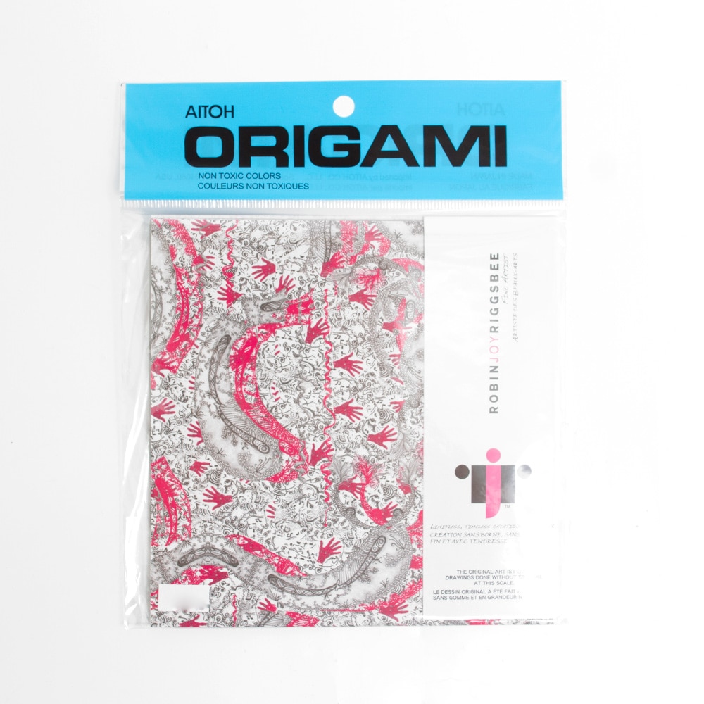 Aitoh, Origami, Papers & Kits, Art & School, 5", RJR-03, Robin Joy Riggsbee, 3362